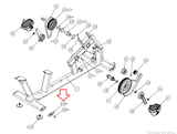 Precor Recumbent Bike Elliptical Endcap PPP000000300531101 - hydrafitnessparts