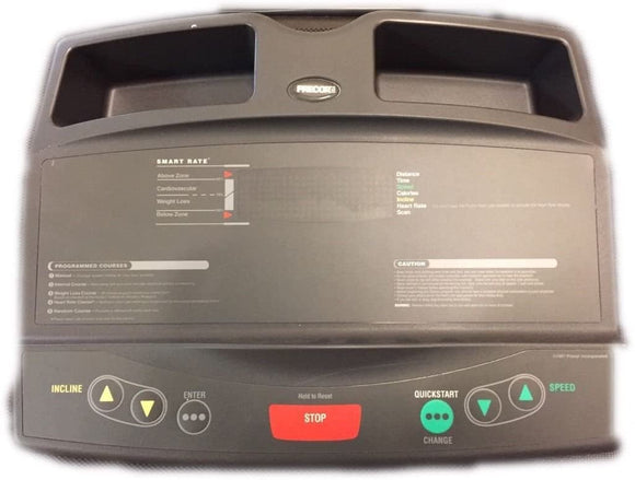 Precor Treadmill 9.21i (2X) Electronic Display Console Panel & Electronics Upca - fitnesspartsrepair