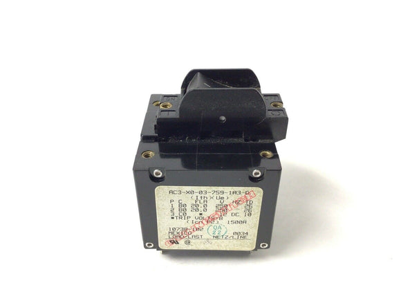 Precor Treadmill Circuit Breaker Switch 240V MFR-AC3-X0-03-759-1a3-D 10738-102 - hydrafitnessparts