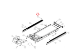 Precor Treadmill Console Front Mount Screw 1/4-20x0.85" CATN025-088 - hydrafitnessparts