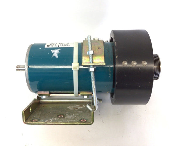 Precor Treadmill DC Drive Motor with Flywheel without Fan 38892-101 or 38892-104 - hydrafitnessparts