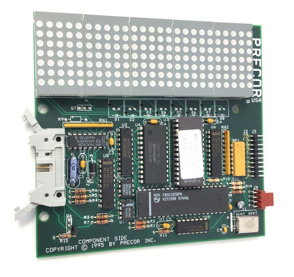 Precor Treadmill Display Console Electronic Circuit Board W/Software 37204-103 - hydrafitnessparts