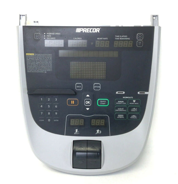 Precor Treadmill Display Console Panel with Software 59216-101 or 300350-109 - hydrafitnessparts