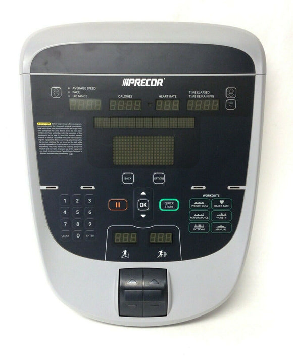 Precor TRM 833 885 P80 Treadmill Display Console Assembly PHTCTA153610EN-102 - hydrafitnessparts