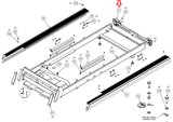 Precor TRM425 TRM445 Treadmill Pacific End Cap Assembly PPP000000303075102 - fitnesspartsrepair