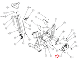Precor Upright Bike Magnetic Resistance Brake Mechanism PPP000000300522101 - fitnesspartsrepair