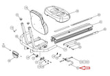 Precor Upright Bike Seat Locking Adjustment Lever Mechanism Lock Set - fitnesspartsrepair