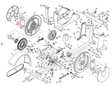 Proform 10.0 ZE 420 CE 500 ZLE Elliptical Left Crank Arm 287011 - hydrafitnessparts