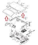 Proform 10.0 ZT - PFTL595090 Treadmill Motor Hood Shroud Cover 289758 - 289705 - fitnesspartsrepair