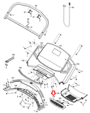 Proform 1450 1650 600c Power 1080i 995 C Treadmill Console Fan Grill 334648 - hydrafitnessparts