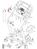 Proform 330i Treadmill CrossBar & Platform Screw W/ Washer 150699 116259 014157 - fitnesspartsrepair