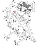 Proform 397 397(CWL) Treadmill Display Console Assembly 316879 - fitnesspartsrepair