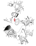 Proform 4.0 RT Recumbent Bike Display Console Assembly 351558 - fitnesspartsrepair