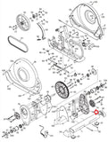 Proform 420 ZLE 650 LE 500 LE Smart Strider Elliptical Hub Cover Red 309262 - hydrafitnessparts