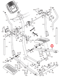 Proform 480 LE Space Saver 895 ZLE Elliptical Right Pedal Arm 272991 - hydrafitnessparts