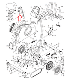 Proform 5.0 ES 320 CX Upright Bike Seat Adjustment Knob 332381 - fitnesspartsrepair