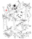 Proform 500 LE PFEL049100 PFEL049101 Elliptical Left Handlebar Assembly 309267 - hydrafitnessparts