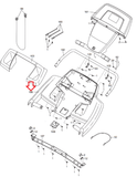 Proform 505 CST Treadmill Display Console Base Cover MFR-283676 or 301059 - hydrafitnessparts