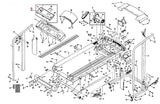 Proform 525 Si PFTL32061 Treadmill Display Console Assembly MFR-ET826 ECT 131735 - hydrafitnessparts