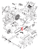 ProForm 590E 505 ZLE Elliptical Upright Main Wire Harness E179065 290161 - fitnesspartsrepair