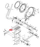 ProForm 590E 890 E Elliptical Left Pedal Insert 238847 289678 287119 289665 - fitnesspartsrepair