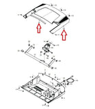 Proform 6.0 RT PFTL395110 Treadmill Motor Hood Shroud Cover 318093 322780 - fitnesspartsrepair