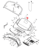 ProForm 600 C PFTL795110 PFTL795112 Treadmill Display Console Assembly 332626 - hydrafitnessparts