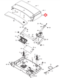 Proform 600 PFTL795100 PFTL795101 Treadmill Motor Hood Shroud Cover 302308 - hydrafitnessparts