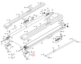 Proform 610 TR 785 XT XP 615 Treadmill Right Rear Roller End Cap 252714 - hydrafitnessparts