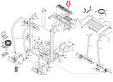 Proform 635CW Treadmill Display Console Panel 169691 - fitnesspartsrepair