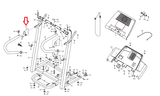 ProForm 650E - 831.296061 Elliptical Left Handrail Cover 228778 - fitnesspartsrepair