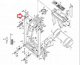 Proform 725 585 Treadmill Handrail Endcap 139956 - fitnesspartsrepair