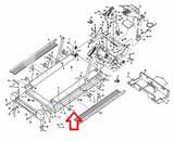 Proform 725 585 Treadmill Rear Isolator 141758 - fitnesspartsrepair