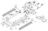 Proform 725EX 785EX PT6.0 Treadmill Left & Right Black Deck Rail 151911 - hydrafitnessparts