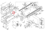 Proform 730 TL Crosstrainer Treadmill Seat Back Support Frame 139256 - hydrafitnessparts