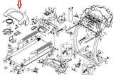 Proform 795SL/GLX760 Treadmill Motor Hood Cover Shroud - fitnesspartsrepair