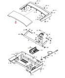 Proform Carbon T10 Treadmill Motor Hood Shroud Cover 416645 - hydrafitnessparts