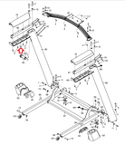 ProForm Carbon TL T10 T7 8.0 Treadmill Left Bottom Hand Rail Cover 415511 - hydrafitnessparts