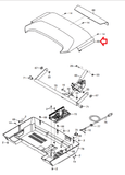 Proform Cardio Smart Treadmill Motor Hood Shroud Cover MFR-349785 or 356021 - hydrafitnessparts