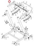 ProForm Condance Compact 500 Treadmill Left Handrail Top Cover 421488 - hydrafitnessparts