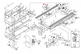 Proform Crosstrainer Treadmill Bench Release Knob Assembly 139783 - hydrafitnessparts