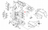 Proform Crosstrainer Treadmill Right Rack 139388 - hydrafitnessparts