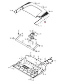 ProForm CROSSWALK 395 Treadmill Motor Hood Shroud Cover MFR-315050 316509 - hydrafitnessparts