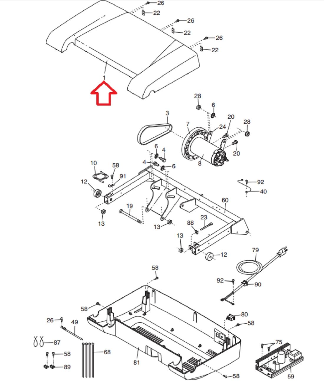 Proform crosswalk online 405e