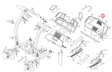 Proform CX 18i XP 542e 542s 590s 660v Treadmill Console Housing Base 220589 - hydrafitnessparts