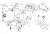 Proform FreeMotion Gold's Gym HealthRider Image Treadmill Plastic Spacer 148659 - fitnesspartsrepair