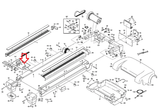 Proform Gold's Gym HealthRider Treadmill Heart Rate Pulse Bar Assembly 192033 - hydrafitnessparts