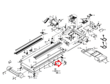 Proform Health Rider Image Life Styler Weslo Treadmill Belt Guide Bracket 160946 - hydrafitnessparts