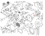 Proform HealthRider E530 E330 E530 545 S 595E 695E 700 Elliptical Axle 109189 - hydrafitnessparts