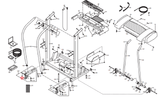 Proform HealthRider Image Treadmill Lower Incline Motor Bolt 3/8-16-2.50" 138989 - hydrafitnessparts